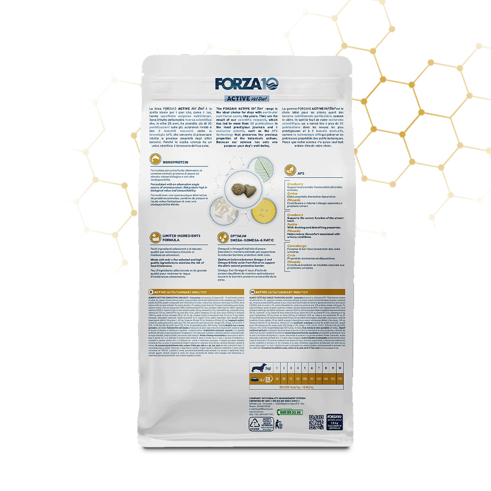 FORZA10 VetDiet URINARY Mini/Toy šunims