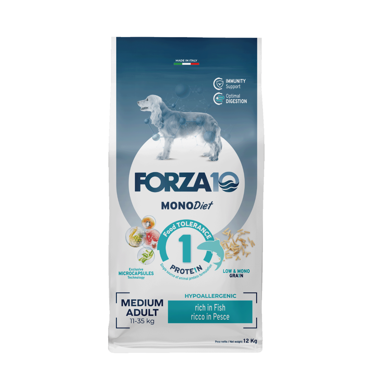 Forza10 sausā barība alerģiskiem suņiem