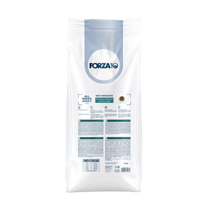 FORZA10 Best Breeders Adult All Breed šunims (25/12) su elniena ir bulvėmis