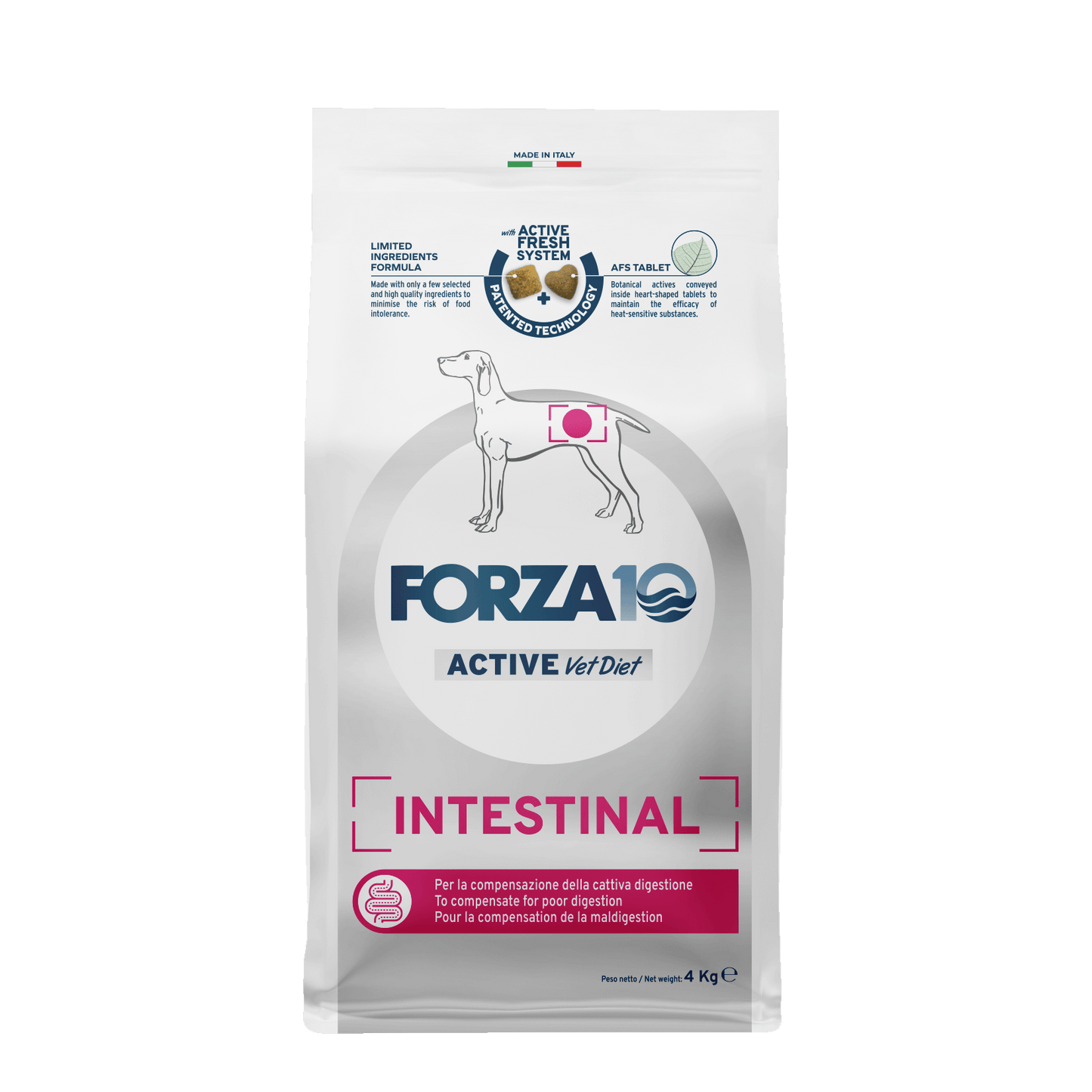 FORZA10 VetDiet INTESTINAL All Breed šunims