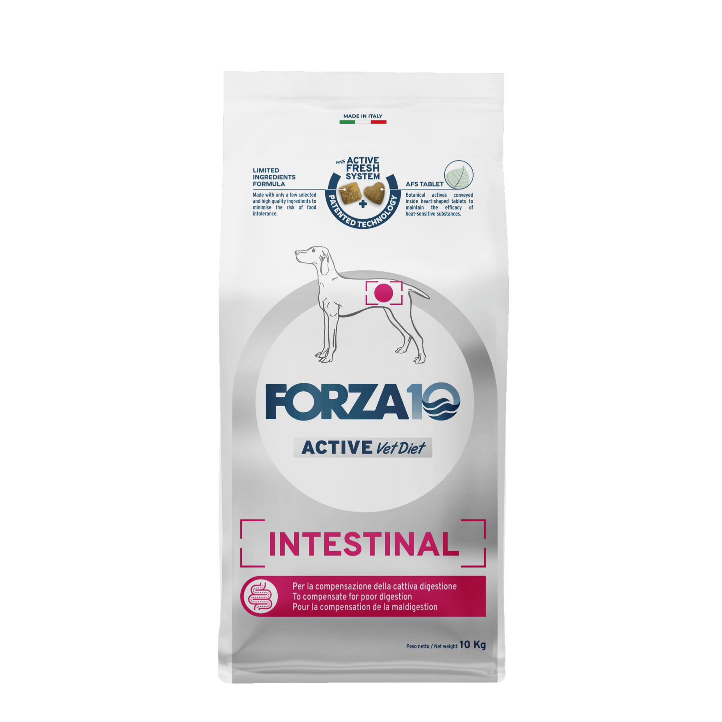 FORZA10 VetDiet INTESTINAL All Breed šunims