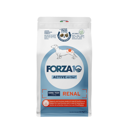 FORZA10 VetDiet RENAL Mini/Toy šunims