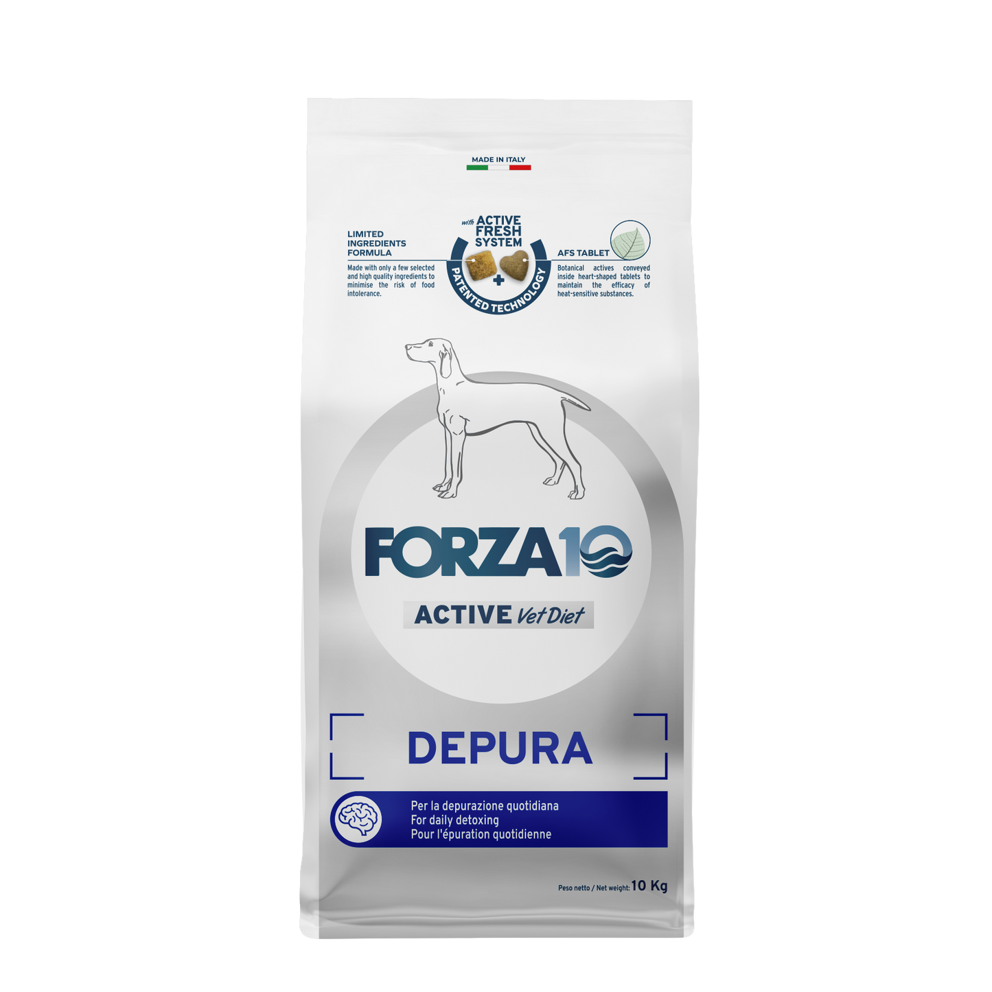 FORZA10 VetDiet DEPURA All Breed šunims