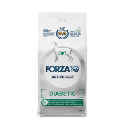 FORZA10 VetDiet DIABETIC All Breed šunims su žuvimi