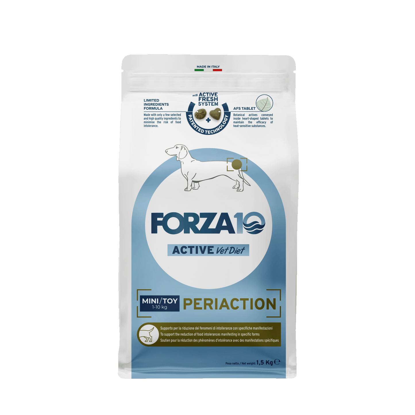 FORZA10 VetDiet PERIACTION Mini/Toy šunims