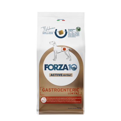 FORZA10 VetDiet GASTROENTERIC Low Fat All Breed šunims