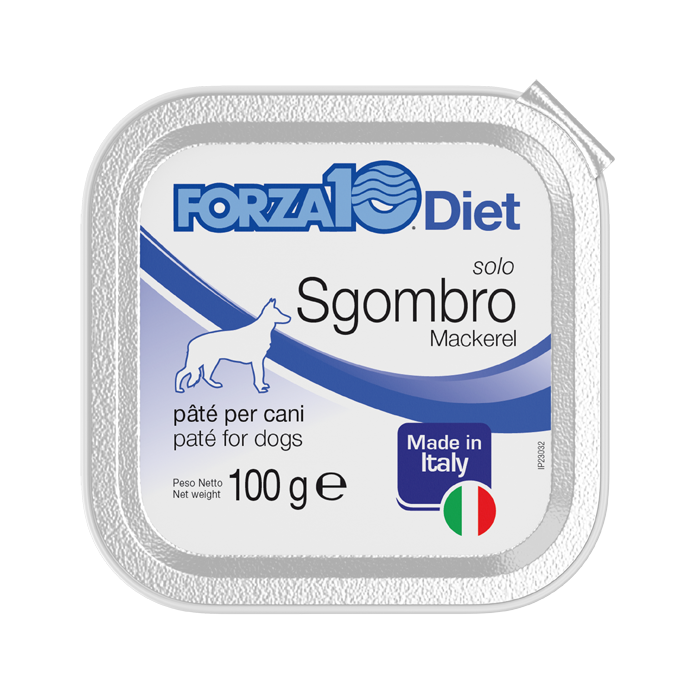 FORZA10 Solo Diet konservai šunims su skumbre