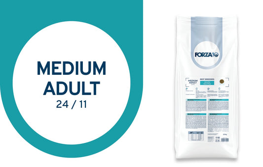 FORZA10 Best Breeders Medium Adult šunims (24/11) su žuvimi
