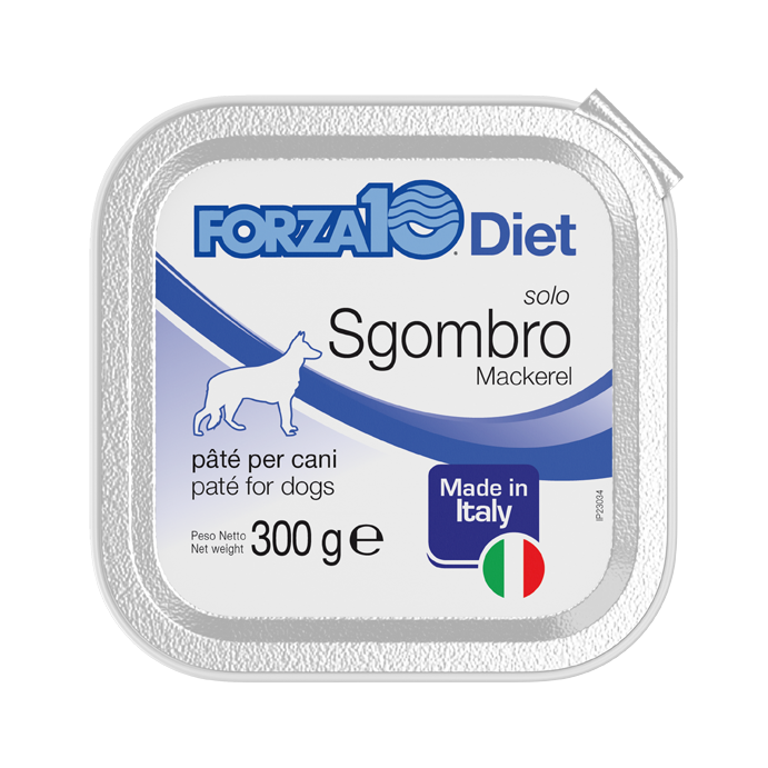 FORZA10 Solo Diet konservai šunims su skumbre