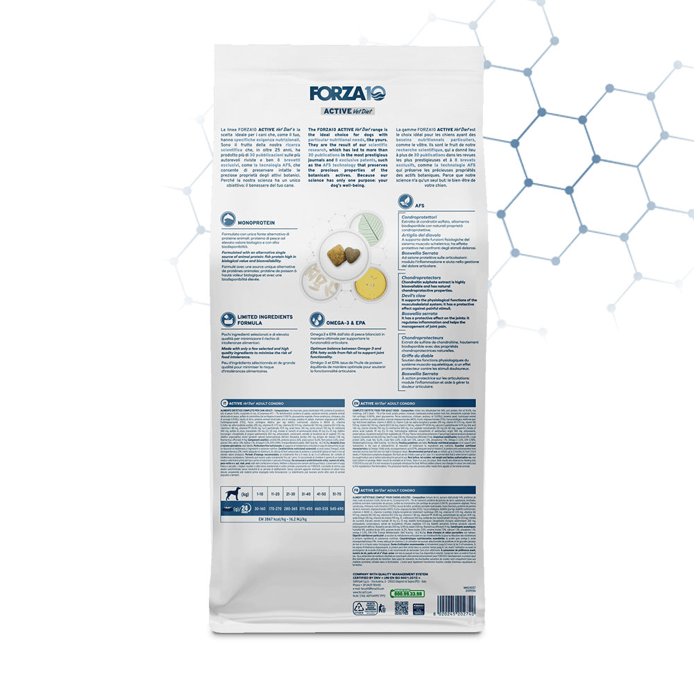 FORZA10 VetDiet ADULT CONDRO šunims