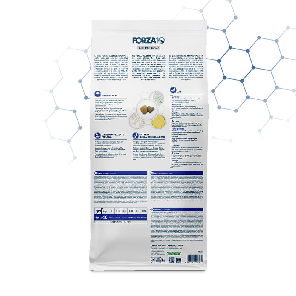 FORZA10 VetDiet DEPURA All Breed šunims