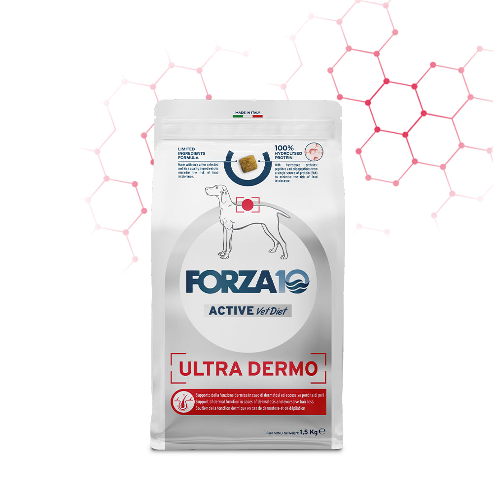 FORZA10 VetDiet ULTRA DERMO All Breed šunims su žuvimi
