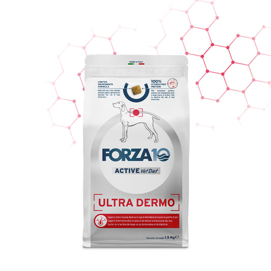 FORZA10 VetDiet ULTRA DERMO All Breed šunims su žuvimi