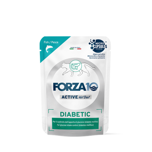 FORZA10 ACTIVE VetDiet Diabetic konservai katėms, 80 g