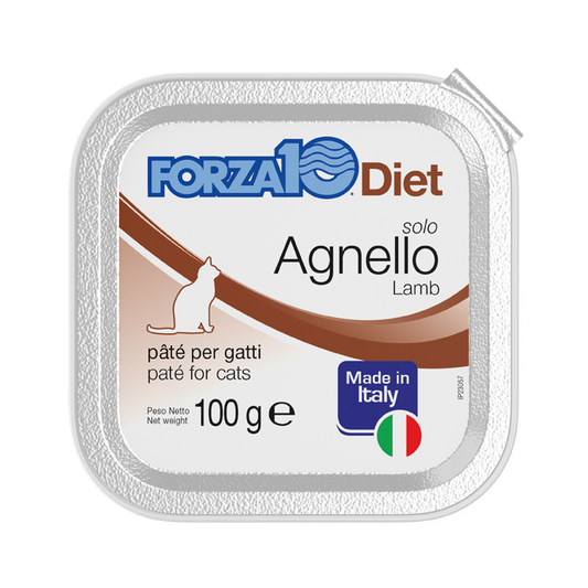 FORZA10 MonoDiet konservai katėms su ėriena