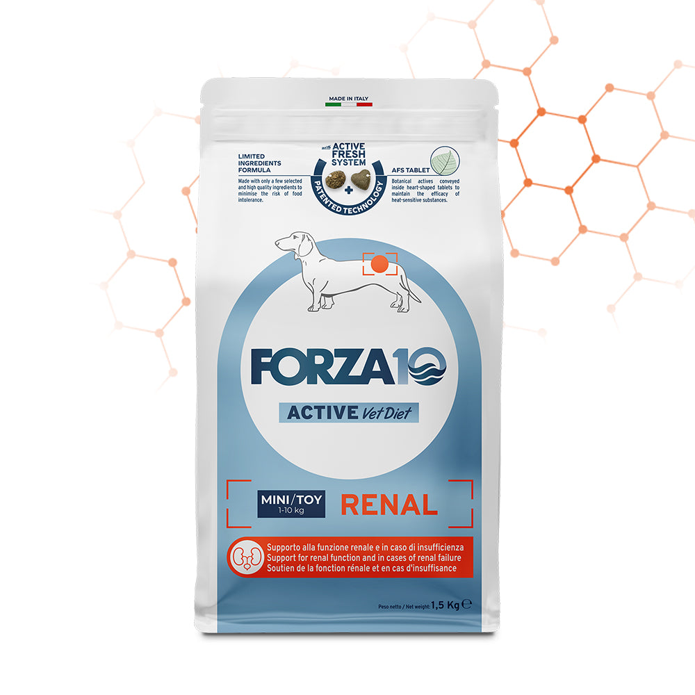 FORZA10 VetDiet RENAL Mini/Toy šunims