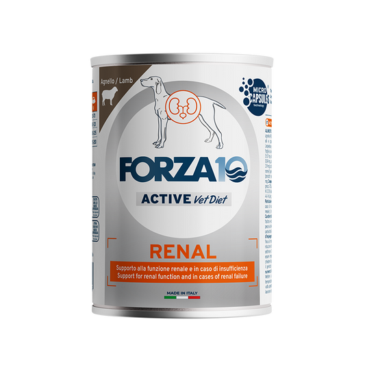 FORZA10 Active VetDiet Renal šunims, 390 g